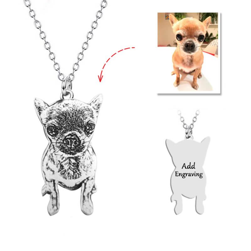 Customized Pet Photo Necklace
